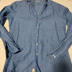 Suitsupply Cotton/linen Slim Fit Shirt